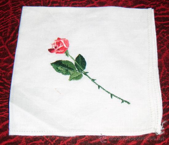 Artesan&iacute;a: pa&ntilde;uelo bordado a mano - Foto 1