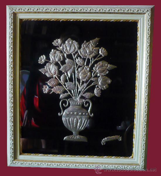 Artesan&iacute;a: CUADRO REPUJADO A MANO - Foto 1