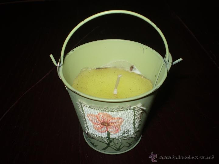 Artesan&iacute;a: CUBITO DE CHAPA CON VELA - Foto 1