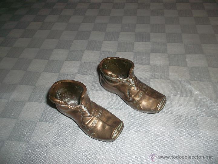 Artesanía: zapatos de bronce antiguo - Foto 1 - 46946027