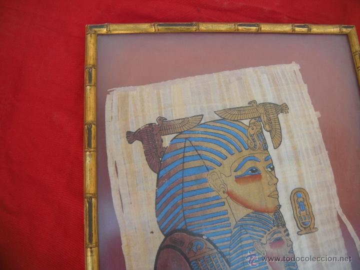 Artesan&iacute;a: PAPIRO EGIPCIO ENMARCADO - Foto 4