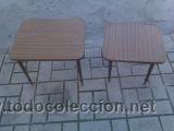 Artesan&iacute;a: MESITAS DE MADERA - Foto 1