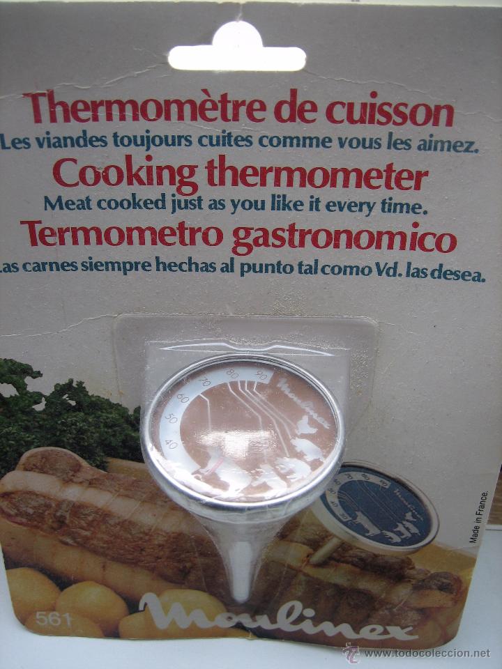 Artesan&iacute;a: TERM&Oacute;METRO GASTRON&Oacute;MICO MOULINEX REF. 561. - Foto 2