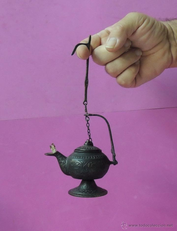 Artesan&iacute;a: Lampara de aceite n&ordm; 1412 - Foto 1