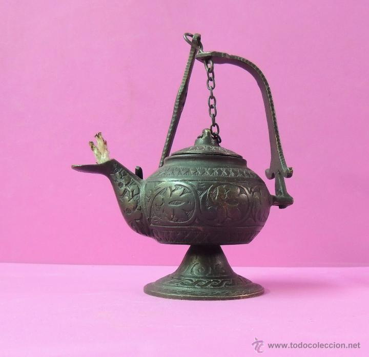 Artesan&iacute;a: Lampara de aceite n&ordm; 1412 - Foto 2