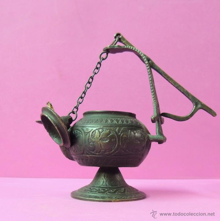 Artesan&iacute;a: Lampara de aceite n&ordm; 1412 - Foto 7