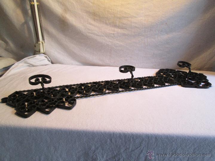 Artesan&iacute;a: PERCHA DE HIERRO - Foto 4