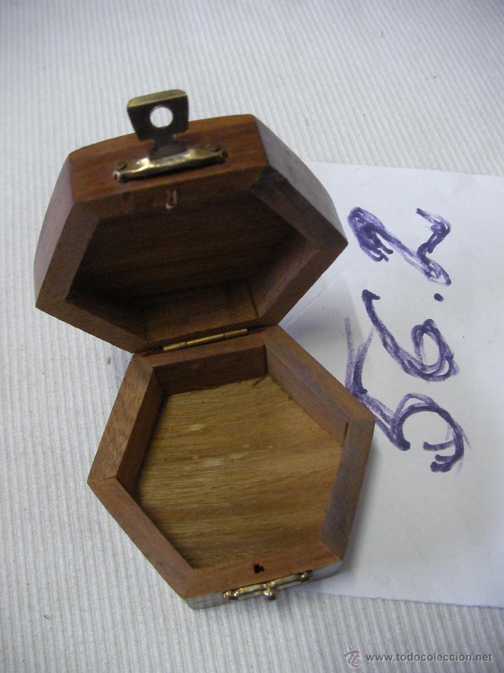 Artesan&iacute;a: CAJA MADERA EXAGONAL ARTESANAL - Foto 1