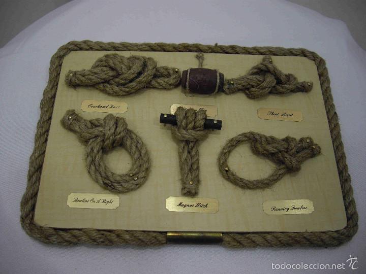 Artesan&iacute;a: cuadro nudos marineros - Foto 1