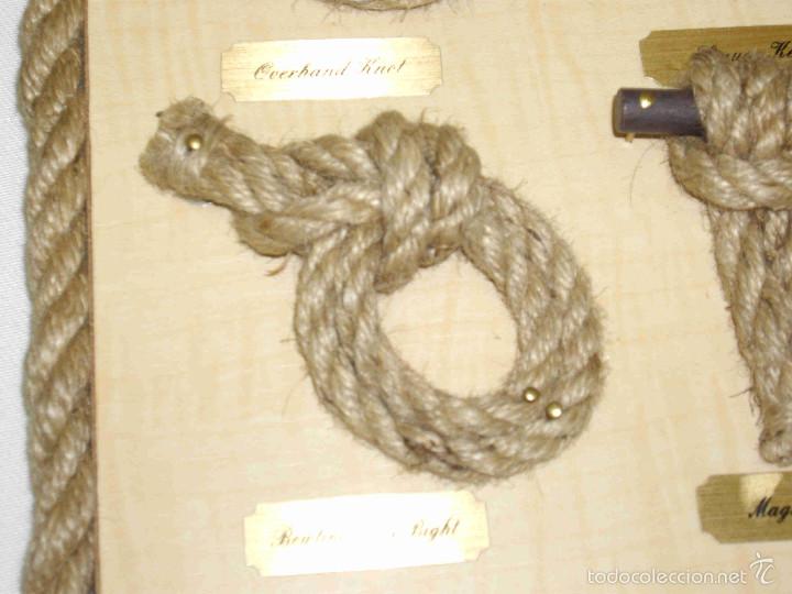 Artesan&iacute;a: cuadro nudos marineros - Foto 3