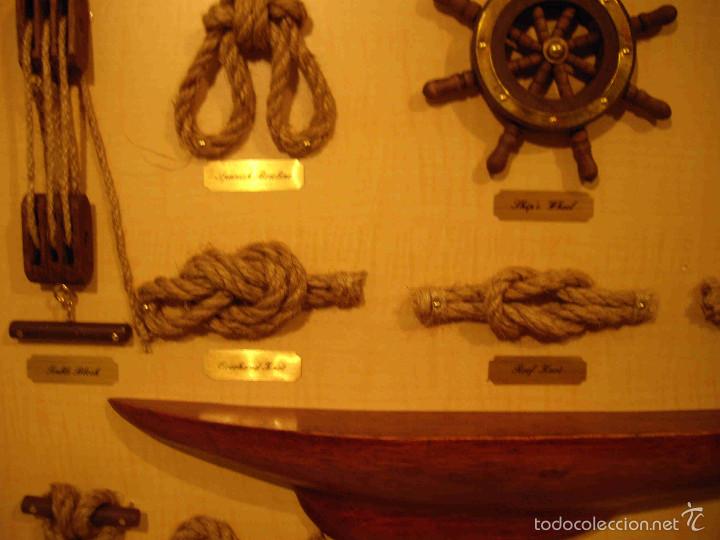 Artesan&iacute;a: cuadro nudos marineros - Foto 2