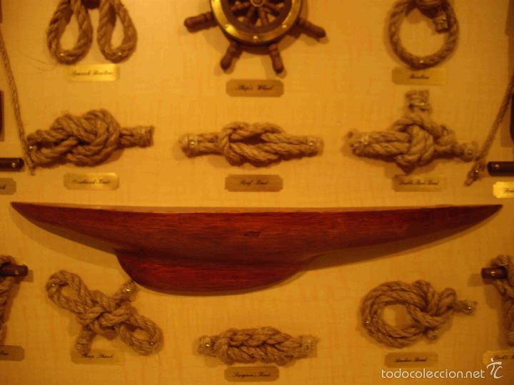 Artesan&iacute;a: cuadro nudos marineros - Foto 3