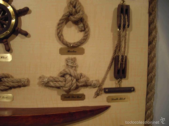 Artesan&iacute;a: cuadro nudos marineros - Foto 4