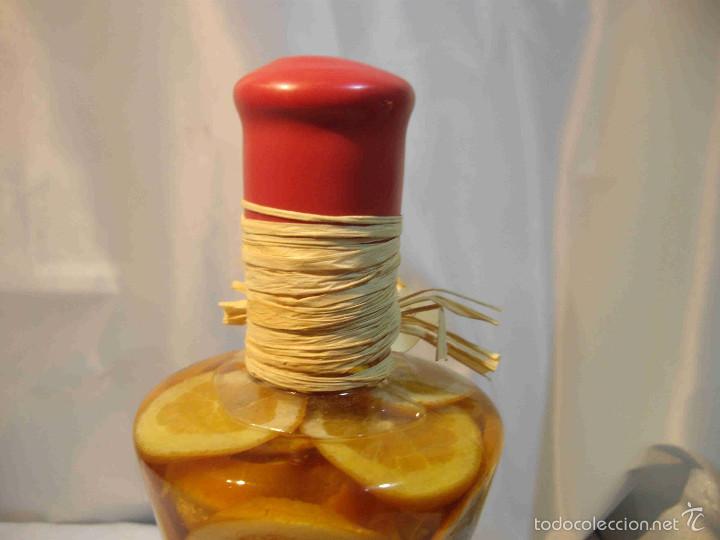 Artesan&iacute;a: botella cristal con naranjas - Foto 4