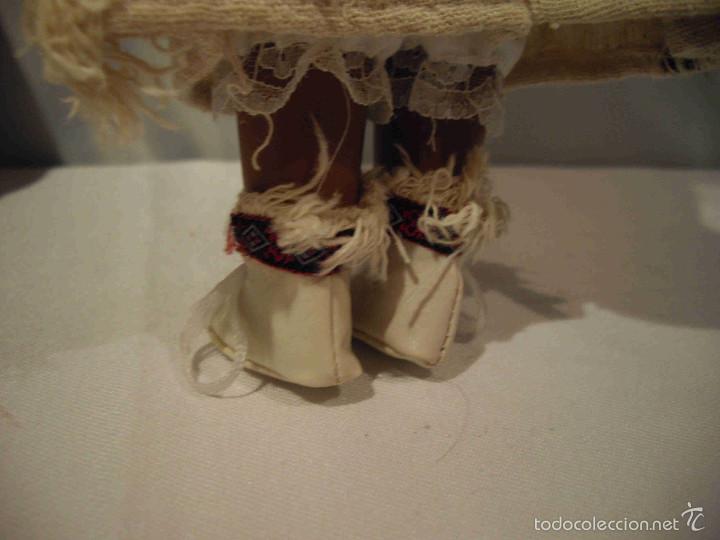 Artesan&iacute;a: Pareja de mu&ntilde;ecos indios - Foto 5