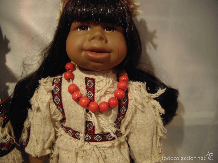 Artesan&iacute;a: Pareja de mu&ntilde;ecos indios - Foto 11
