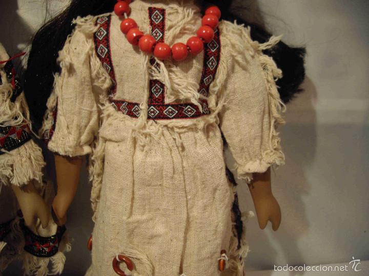 Artesan&iacute;a: Pareja de mu&ntilde;ecos indios - Foto 12
