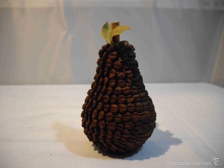Artesan&iacute;a: Figura pera cafe - Foto 1