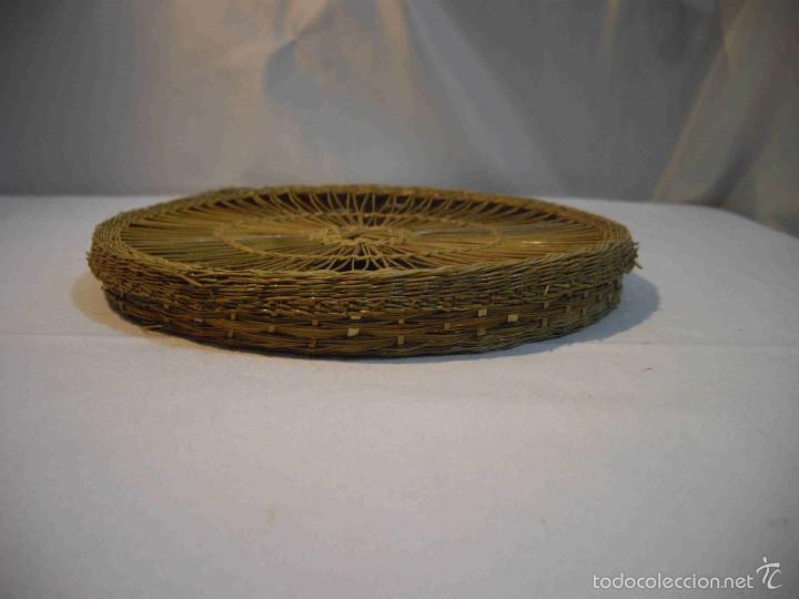 Artesan&iacute;a: RECIPIENTE REDONDO CON TAPA MIMBRE - Foto 1