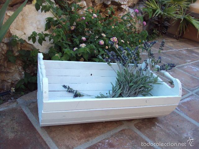 Artesan&iacute;a: Artesa de madera con asas - Foto 3