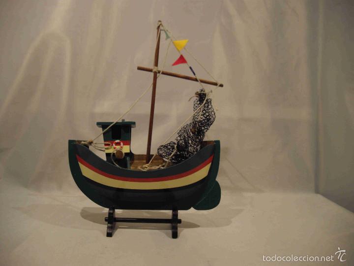 Artesan&iacute;a: SILUETA BARCO DE PESCA - Foto 1