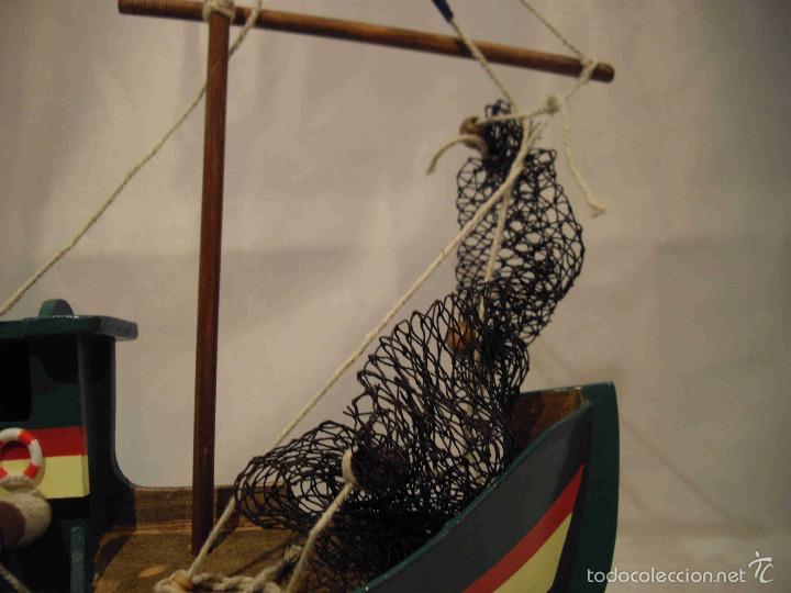 Artesan&iacute;a: SILUETA BARCO DE PESCA - Foto 7