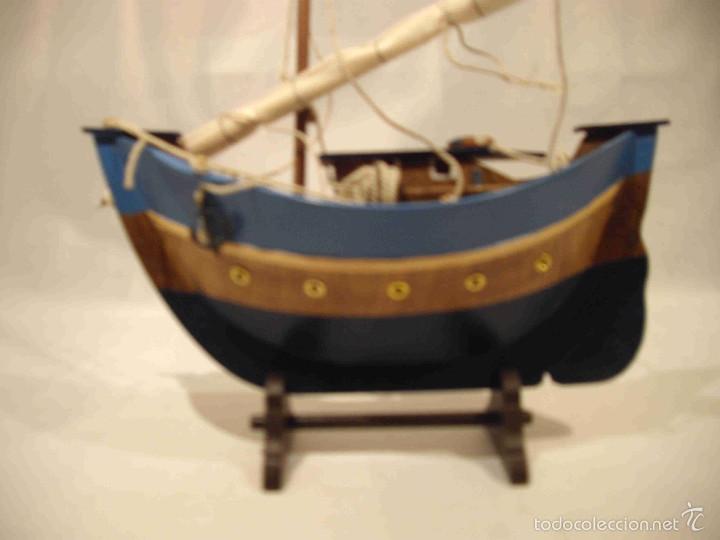 Artesan&iacute;a: BARCO PESCA SILUETA - Foto 1