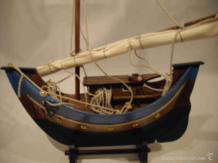 Artesan&iacute;a: BARCO PESCA SILUETA - Foto 2