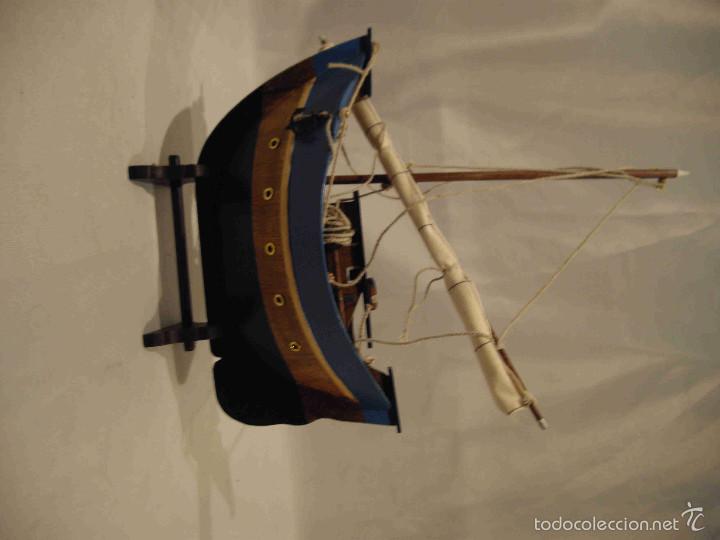 Artesan&iacute;a: BARCO PESCA SILUETA - Foto 3