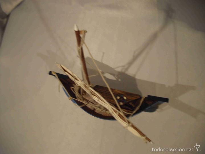 Artesan&iacute;a: BARCO PESCA SILUETA - Foto 4