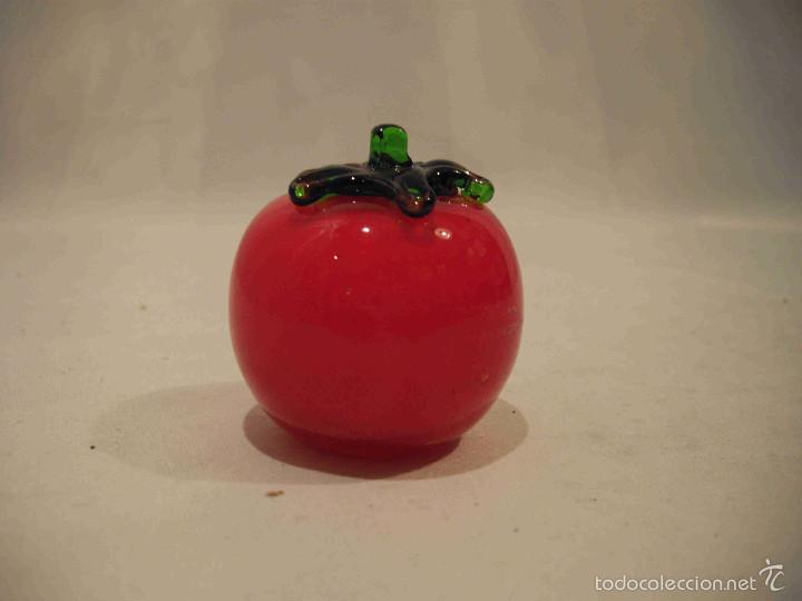 Artesan&iacute;a: TRIO TOMATES DE CRISTAL - Foto 1