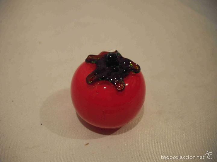 Artesan&iacute;a: TRIO TOMATES DE CRISTAL - Foto 3