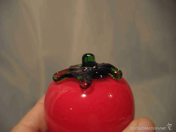 Artesan&iacute;a: TRIO TOMATES DE CRISTAL - Foto 4