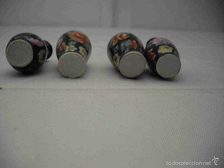Artesan&iacute;a: Set 4 minijarrones porcelana - Foto 6