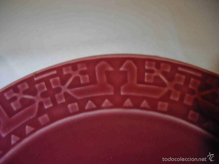 Artesan&iacute;a: TRES PLATOS GRANATES - Foto 2