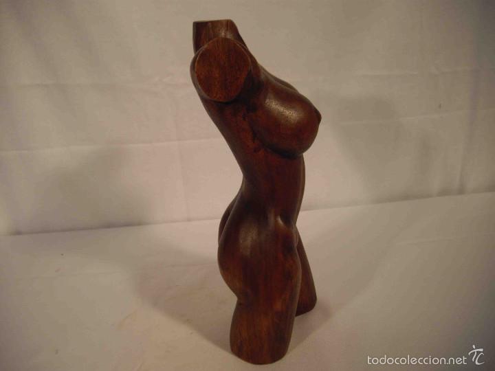 Artesan&iacute;a: FIGURA MADERA TORSO MUJER - Foto 4