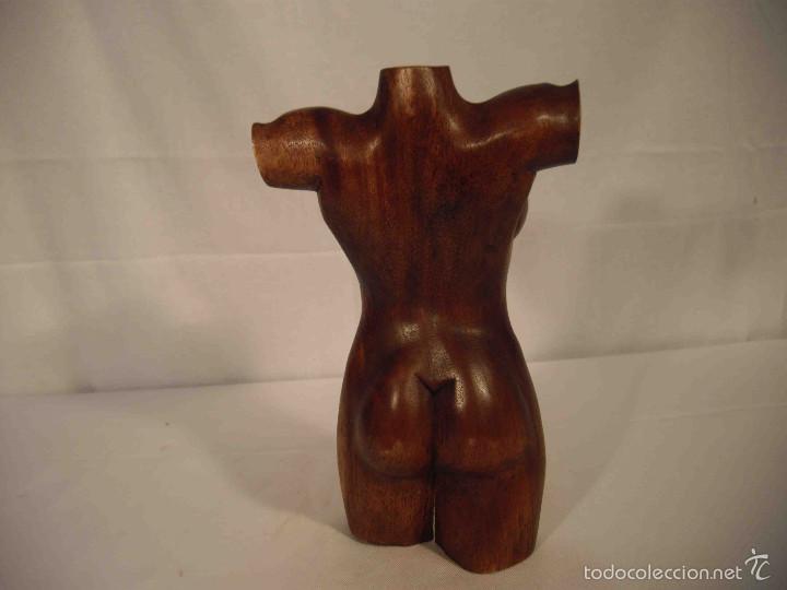 Artesan&iacute;a: FIGURA MADERA TORSO MUJER - Foto 5