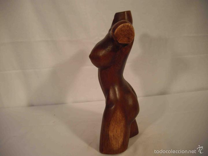 Artesan&iacute;a: FIGURA MADERA TORSO MUJER - Foto 6