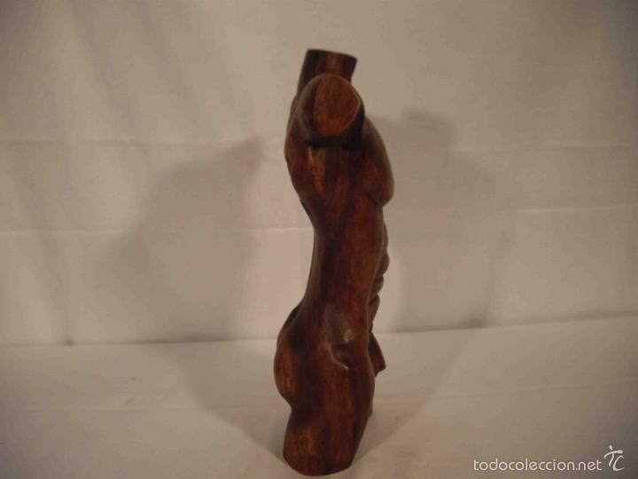 Artesan&iacute;a: FIG. MADERA TORSO HOMBRE 32 - Foto 3