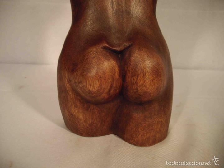 Artesan&iacute;a: FIG. MADERA TORSO HOMBRE 32 - Foto 7