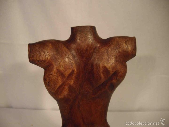 Artesan&iacute;a: FIG. MADERA TORSO HOMBRE 32 - Foto 8