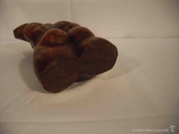 Artesan&iacute;a: FIG. MADERA TORSO HOMBRE 32 - Foto 9