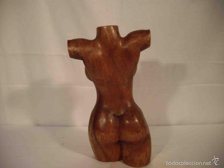 Artesan&iacute;a: FIG. MADERA TORSO MUJER 31 - Foto 2