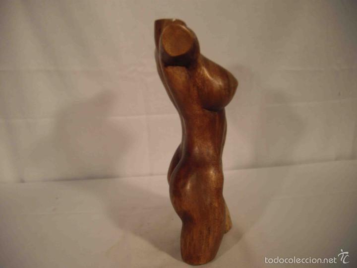 Artesan&iacute;a: FIG. MADERA TORSO MUJER 31 - Foto 3