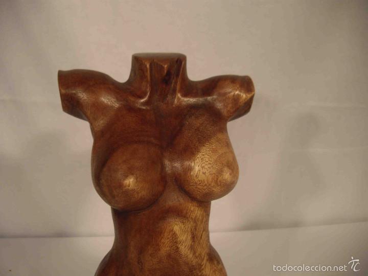 Artesan&iacute;a: FIG. MADERA TORSO MUJER 31 - Foto 5