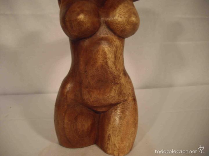 Artesan&iacute;a: FIG. MADERA TORSO MUJER 31 - Foto 6