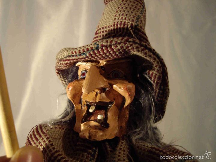 Artesan&iacute;a: FIGURA BRUJA MOVIL - Foto 2