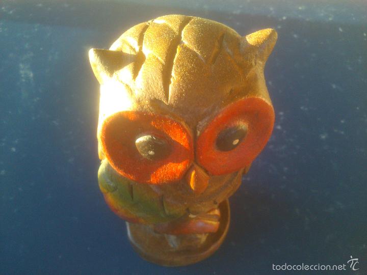 Artesan&iacute;a: buho de madera tallado - Foto 2