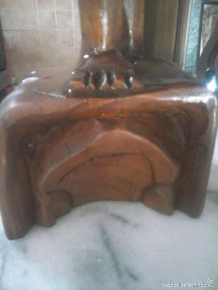 Artesan&iacute;a: FIGURA ORIENTAL DE MADERA. - Foto 3