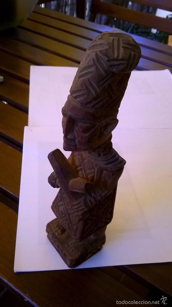 Artesan&iacute;a: FIGURA MADERA - HISPANOAMERICANA - Foto 2